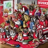 image:imageYouTheFan Officiallylicensed NCAA Purebred 3D Wall Art  Humorous original handdrawn cartoon artwork multilayer funny gift indoor team decorNebraska Cornhuskers