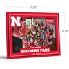 image:imageYouTheFan Officiallylicensed NCAA Purebred 3D Wall Art  Humorous original handdrawn cartoon artwork multilayer funny gift indoor team decorNebraska Cornhuskers