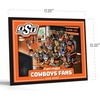image:imageYouTheFan Officiallylicensed NCAA Purebred 3D Wall Art  Humorous original handdrawn cartoon artwork multilayer funny gift indoor team decorOklahoma State Cowboys