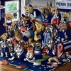 image:imageYouTheFan Officiallylicensed NCAA Purebred 3D Wall Art  Humorous original handdrawn cartoon artwork multilayer funny gift indoor team decorPenn State Nittany Lions