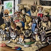 image:imageYouTheFan Officiallylicensed NCAA Purebred 3D Wall Art  Humorous original handdrawn cartoon artwork multilayer funny gift indoor team decorPurdue Boilermakers