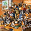 image:imageYouTheFan Officiallylicensed NCAA Purebred 3D Wall Art  Humorous original handdrawn cartoon artwork multilayer funny gift indoor team decorTennessee Volunteers