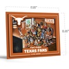 image:imageYouTheFan Officiallylicensed NCAA Purebred 3D Wall Art  Humorous original handdrawn cartoon artwork multilayer funny gift indoor team decorTexas Longhorns