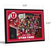 image:imageYouTheFan Officiallylicensed NCAA Purebred 3D Wall Art  Humorous original handdrawn cartoon artwork multilayer funny gift indoor team decorUtah Utes