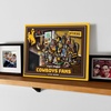 image:imageYouTheFan Officiallylicensed NCAA Purebred 3D Wall Art  Humorous original handdrawn cartoon artwork multilayer funny gift indoor team decorWyoming Cowboys
