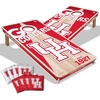 image:imageYouTheFan NCAA 2 x 4 Professional Wood Cornhole Game with Logo BagsHouston Cougars