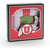 image:imageYouTheFan NCAA 3D StadiumView MagnetUtah Utes