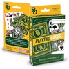 image:imageYouTheFan NCAA OfficiallyLicensed Playing Cards  Original Artwork on All face Cards and Jokers  Teams Official Colors  Quality Linen Texture  Designed in The USABaylor Bears