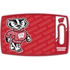 image:imageYouTheFan NCAA Officiallylicensed Logo Series Cutting Board  reversible design for double the cutting surface  gentle on knives team message on both front and backWisconsin Badgers
