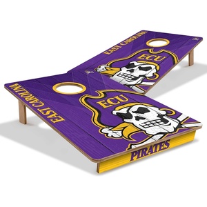 image:imageYouTheFan NCAA 2 x 3 Wood Cornhole GameEast Carolina Pirates