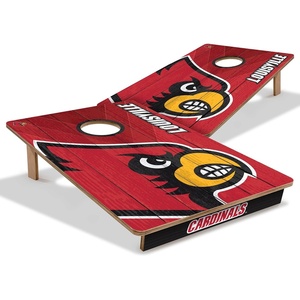 image:imageYouTheFan NCAA 2 x 3 Wood Cornhole GameLouisville Cardinals