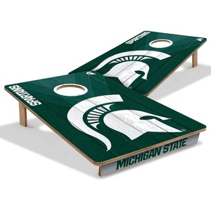 image:imageYouTheFan NCAA 2 x 3 Wood Cornhole GameMichigan State Spartans