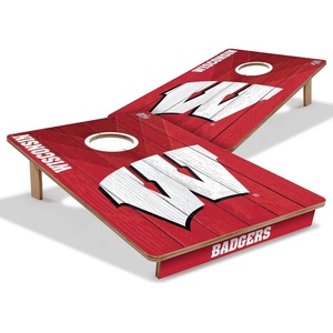 image:imageYouTheFan NCAA 2 x 3 Wood Cornhole GameWisconsin Badgers