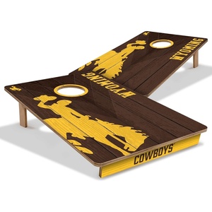 image:imageYouTheFan NCAA 2 x 3 Wood Cornhole GameWyoming Cowboys