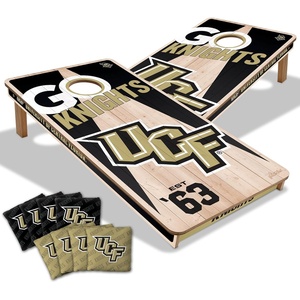 image:imageYouTheFan NCAA 2 x 4 Professional Wood Cornhole Game with Logo BagsCentral Florida Knights