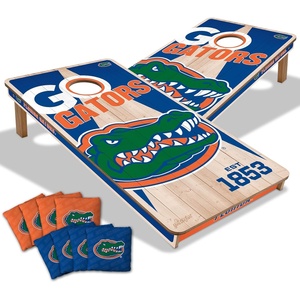 image:imageYouTheFan NCAA 2 x 4 Professional Wood Cornhole Game with Logo BagsFlorida Gators