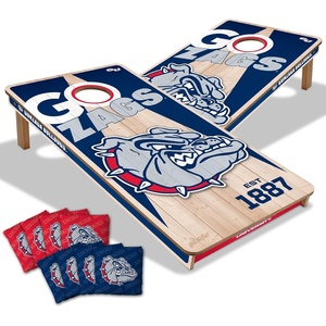 image:imageYouTheFan NCAA 2 x 4 Professional Wood Cornhole Game with Logo BagsGonzaga Bulldogs