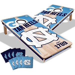 image:imageYouTheFan NCAA 2 x 4 Professional Wood Cornhole Game with Logo BagsNorth Carolina Tar Heels