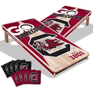image:imageYouTheFan NCAA 2 x 4 Professional Wood Cornhole Game with Logo BagsSouth Carolina Gamecocks