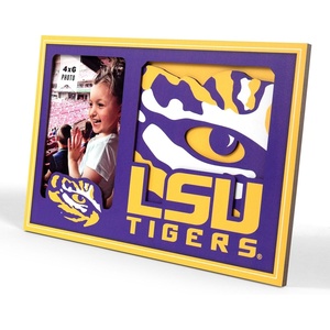 image:imageYouTheFan NCAA 3D Logo Picture FrameLSU Tigers