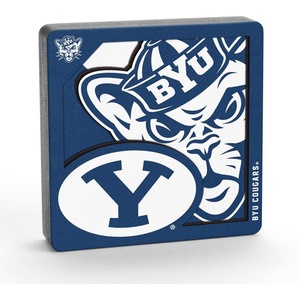 image:imageYouTheFan NCAA 3D Logo Series MagnetBYU Cougars