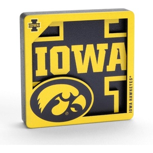 image:imageYouTheFan NCAA 3D Logo Series MagnetIowa Hawkeyes