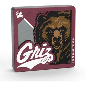 image:imageYouTheFan NCAA 3D Logo Series MagnetMontana Grizzlies