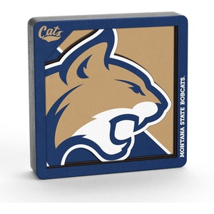 image:imageYouTheFan NCAA 3D Logo Series MagnetMontana State Bobcats