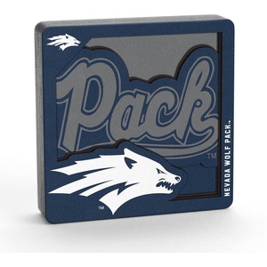image:imageYouTheFan NCAA 3D Logo Series MagnetNevada Wolf Pack