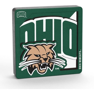 image:imageYouTheFan NCAA 3D Logo Series MagnetOhio Bobcats