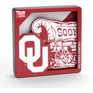 image:imageYouTheFan NCAA 3D Logo Series MagnetOklahoma Sooners