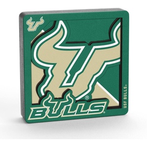 image:imageYouTheFan NCAA 3D Logo Series MagnetSouth Florida Bulls