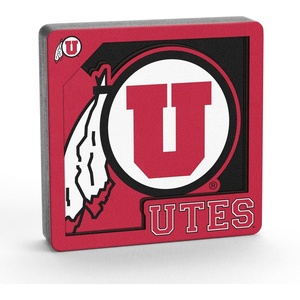 image:imageYouTheFan NCAA 3D Logo Series MagnetUtah Utes