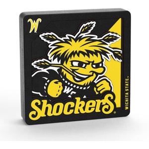 image:imageYouTheFan NCAA 3D Logo Series MagnetWichita State Shockers