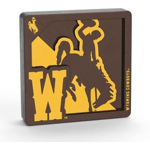 image:imageYouTheFan NCAA 3D Logo Series MagnetWyoming Cowboys