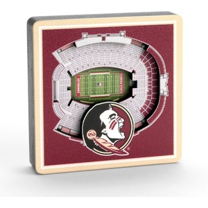 image:imageYouTheFan NCAA 3D StadiumView MagnetFlorida State Seminoles