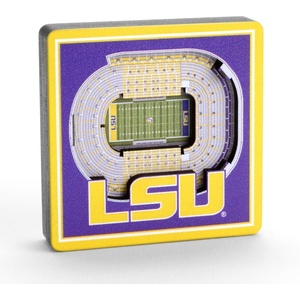 image:imageYouTheFan NCAA 3D StadiumView MagnetLSU Tigers