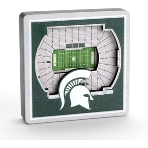 image:imageYouTheFan NCAA 3D StadiumView MagnetMichigan State Spartans