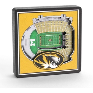 image:imageYouTheFan NCAA 3D StadiumView MagnetMissouri Tigers