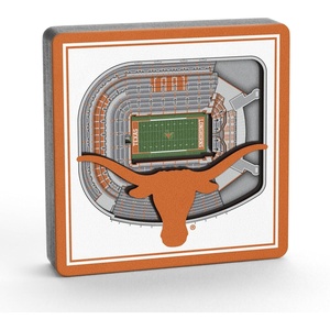image:imageYouTheFan NCAA 3D StadiumView MagnetTexas Longhorns