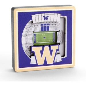 image:imageYouTheFan NCAA 3D StadiumView MagnetWashington Huskies