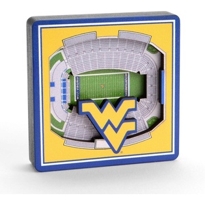 image:imageYouTheFan NCAA 3D StadiumView MagnetWest Virginia Mountaineers