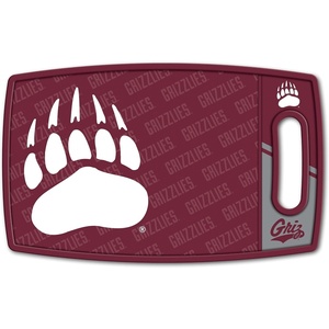 image:imageYouTheFan NCAA Officiallylicensed Logo Series Cutting Board  reversible design for double the cutting surface  gentle on knives team message on both front and backMontana Grizzlies