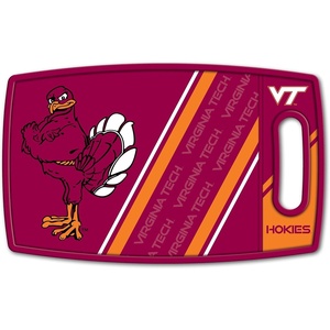 image:imageYouTheFan NCAA Officiallylicensed Logo Series Cutting Board  reversible design for double the cutting surface  gentle on knives team message on both front and backVirginia Tech Hokies