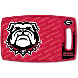 image:imageYouTheFan NCAA Officiallylicensed Logo Series Cutting Board  reversible design for double the cutting surface  gentle on knives team message on both front and backGeorgia Bulldogs