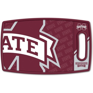 image:imageYouTheFan NCAA Officiallylicensed Logo Series Cutting Board  reversible design for double the cutting surface  gentle on knives team message on both front and backMississippi State Bulldogs