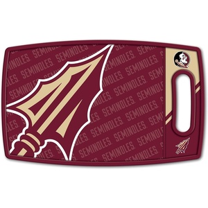 image:imageYouTheFan NCAA Officiallylicensed Logo Series Cutting Board  reversible design for double the cutting surface  gentle on knives team message on both front and backFlorida State Seminoles