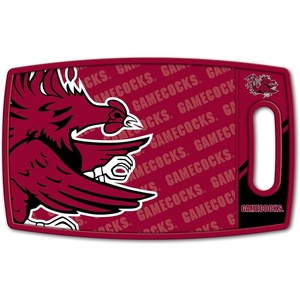 image:imageYouTheFan NCAA Officiallylicensed Logo Series Cutting Board  reversible design for double the cutting surface  gentle on knives team message on both front and backSouth Carolina Gamecocks