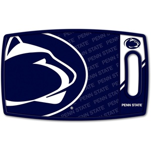 image:imageYouTheFan NCAA Officiallylicensed Logo Series Cutting Board  reversible design for double the cutting surface  gentle on knives team message on both front and backPenn State Nittany Lions