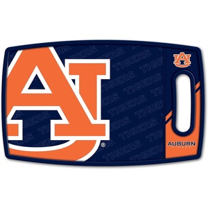 image:imageYouTheFan NCAA Officiallylicensed Logo Series Cutting Board  reversible design for double the cutting surface  gentle on knives team message on both front and backAuburn Tigers
